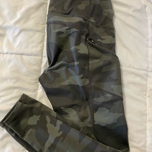 Athleta Camo Cropped Leggings.